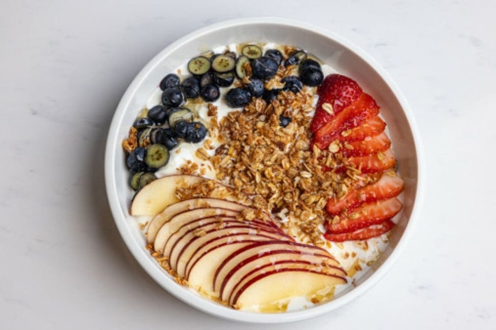 Housemade Granola Bowl.