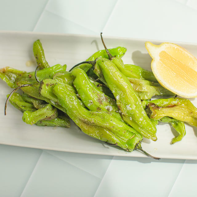 Blistered Shishito Peppers.