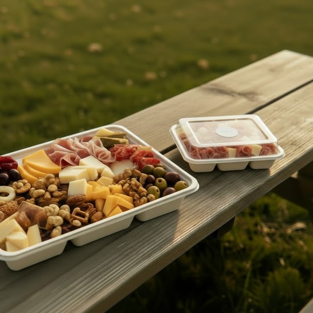 Small Charcuterie and Cheese Board.