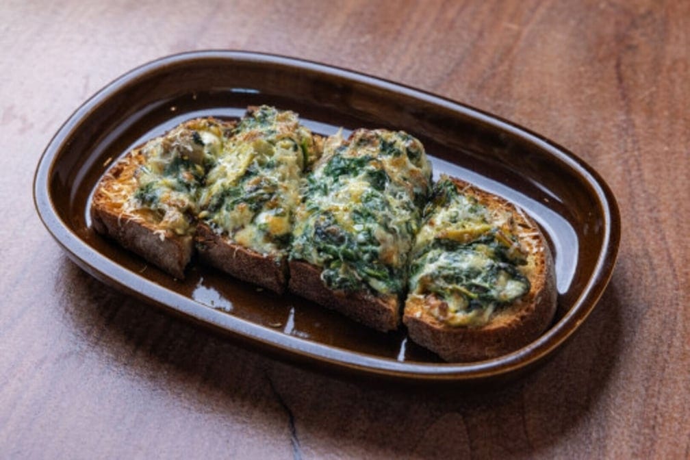 Creamy Artichoke & Spinach.