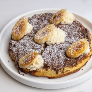 Banana & Nutella Belgian Waffle