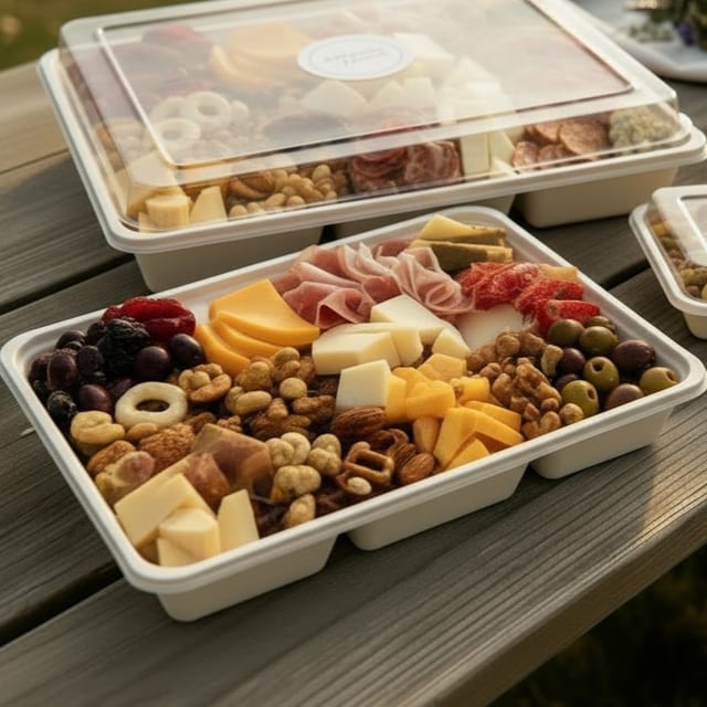 Medium Charcuterie & Cheese Board.