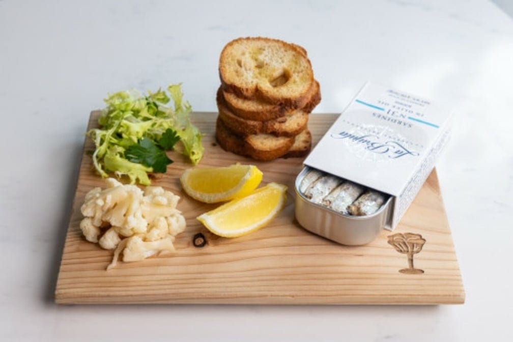 La Brujula Small Sardines in Olive Oil.